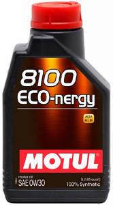 MOTUL 8100 ECO-NERGY 0w30 SL/CF A5/B5 1л., для VOLVO синтетика, масло моторное